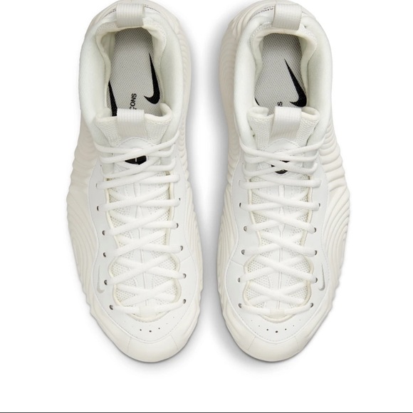 Comme des Garçons x Nike Air Foamposite One (White - Picture 4 of 6